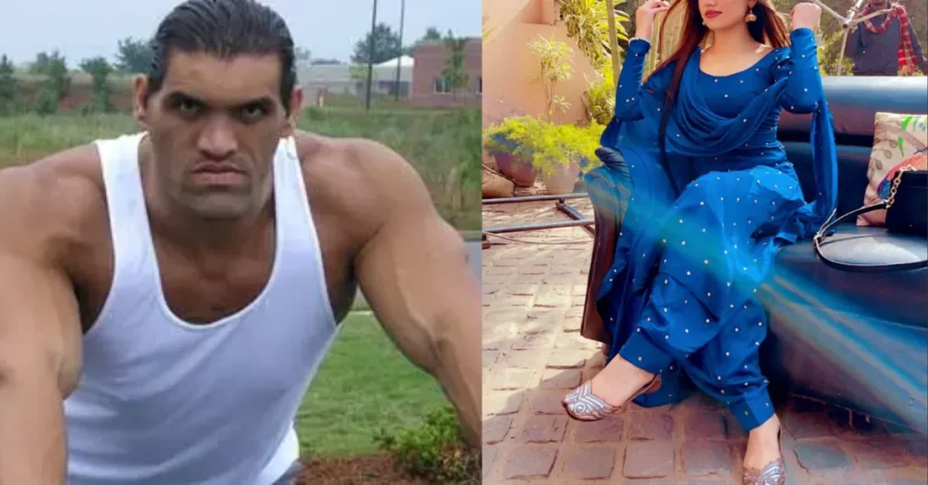 ग्रेट खली की पत्नी है इतनी सुन्दर की लोग कहने लगे ये दूसरी रेखा है 2 Great Khali Wife Harminder Kaur